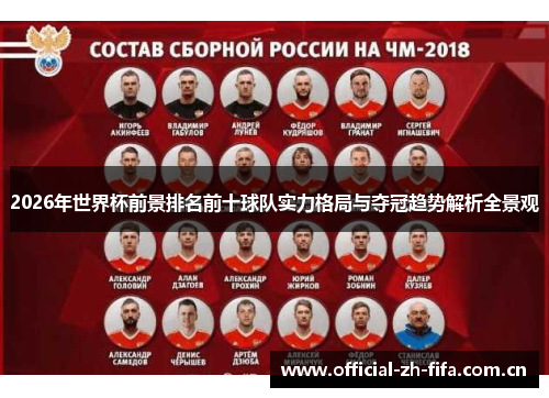 2026年世界杯前景排名前十球队实力格局与夺冠趋势解析全景观